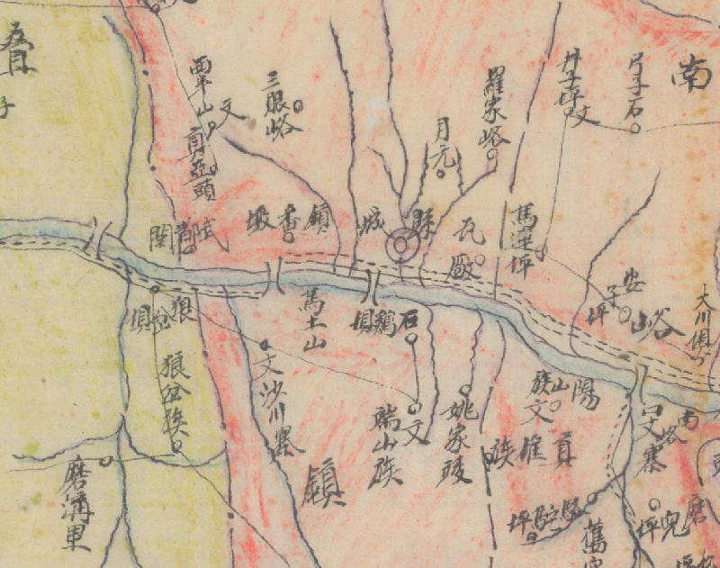 1940年代《甘肃省西固县略图》插图1