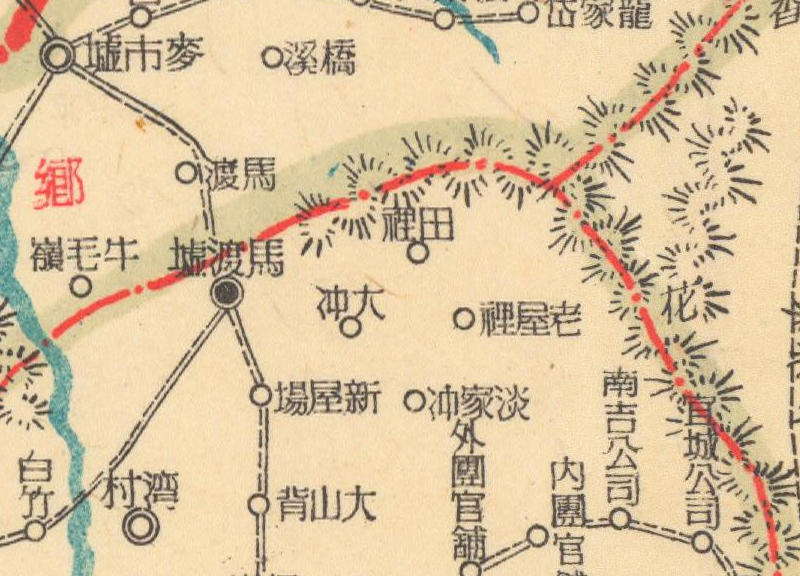 1940年湖南《临武县图》插图2 1940年湖南《临武县图》插图2