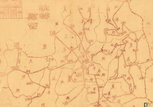 1940年湖南《汝城县图》