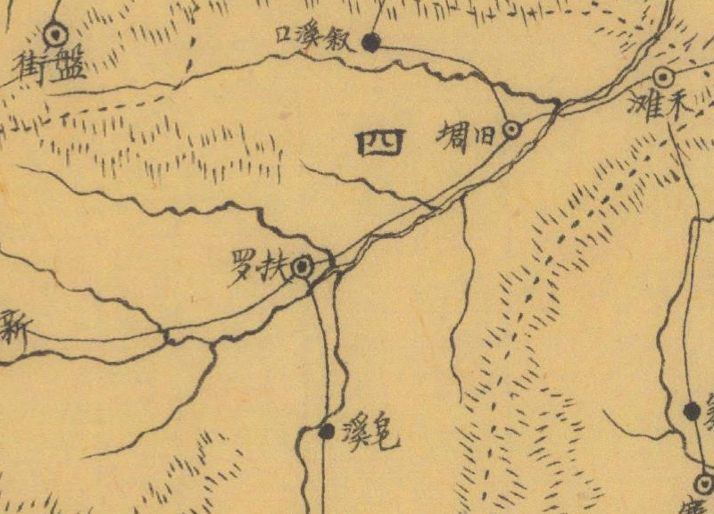 约1933年湖南《晃县略图》插图2