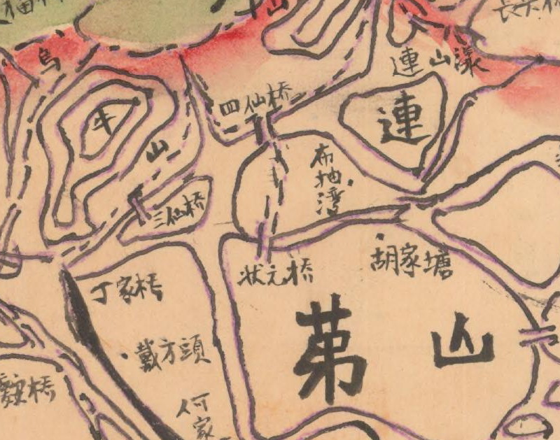 约1940年浙江《德清县全图》插图3