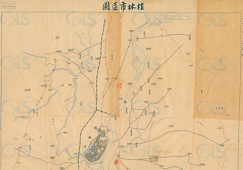 1940年《桂林市区图》