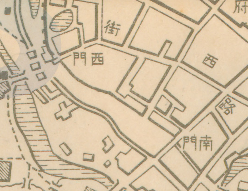 1944年《桂林市街要图》插图1