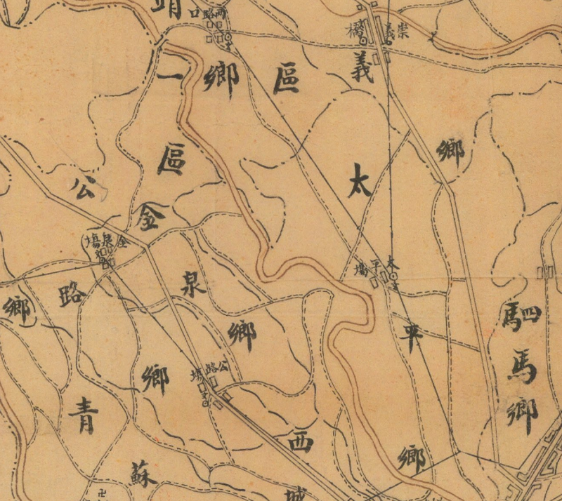 1941年《四川省成都县图》插图2