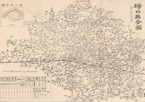 1943年《砀山县全图》
