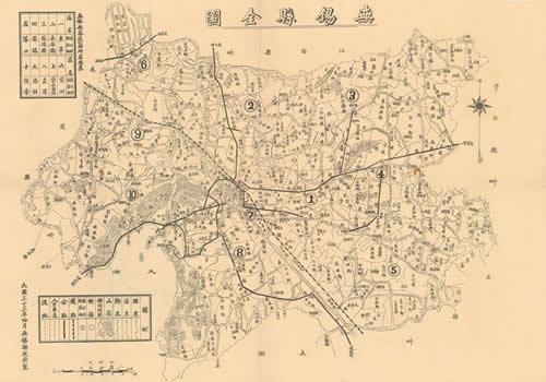 1944年《无锡县全图》