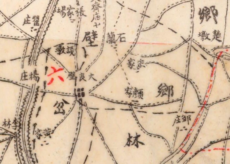 民国时期《邳县全图》插图1