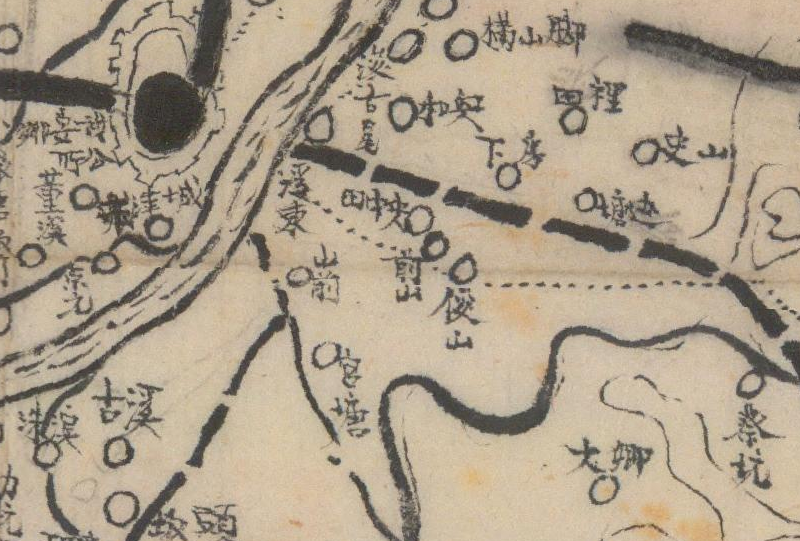 1944年《福建省长泰县图》插图1