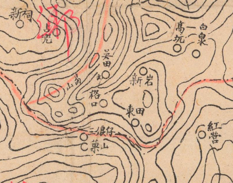 1944年《长泰县全图》插图1