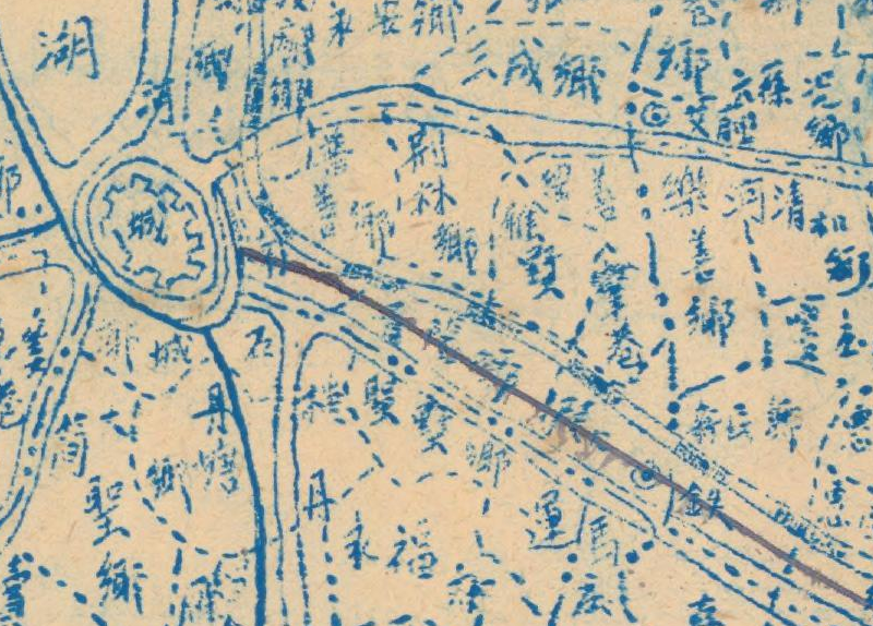 1940年代《丹阳县略图》插图1