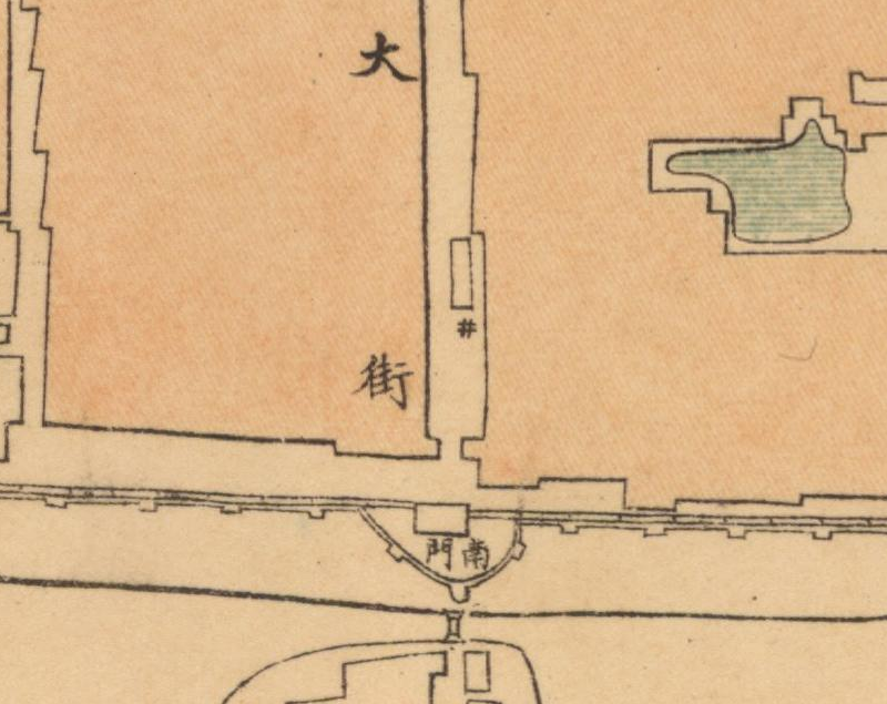 1923年《砀山县城厢图》插图2