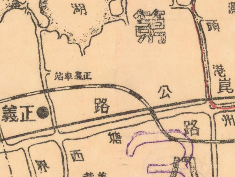 1938年《昆山县全境图》插图2