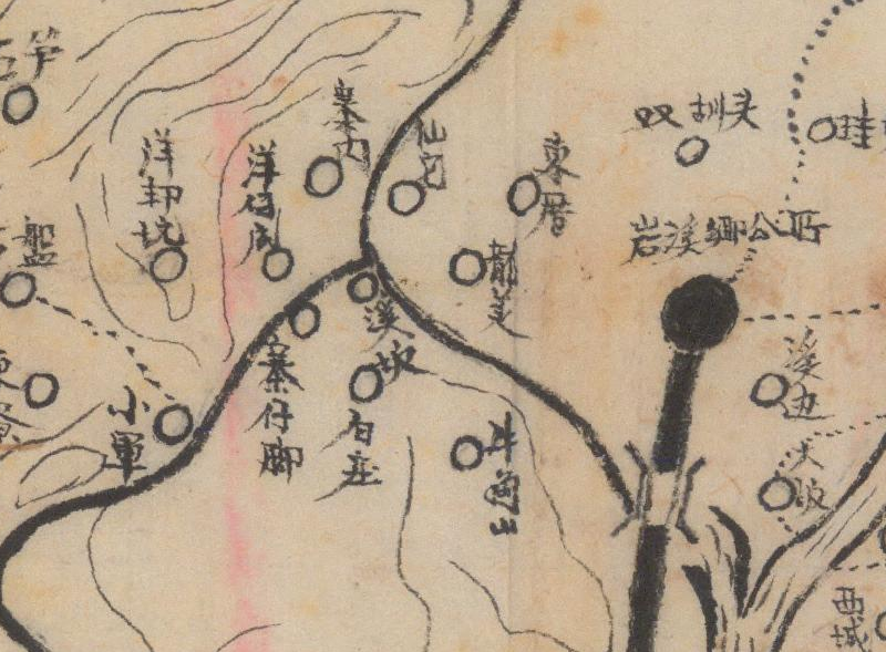 1944年《福建省长泰县图》插图2