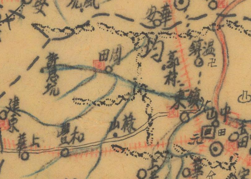 1944年《福建省大田县图》插图2