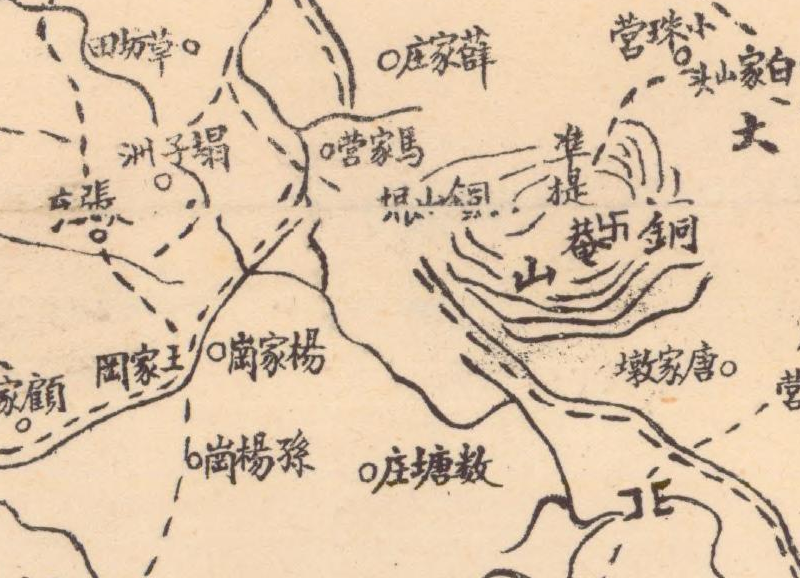 1940年代《仪征县图》插图2