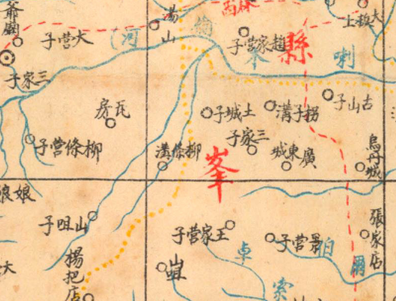 1946年《热河省分县地图》插图2 1946年《热河省分县地图》插图2