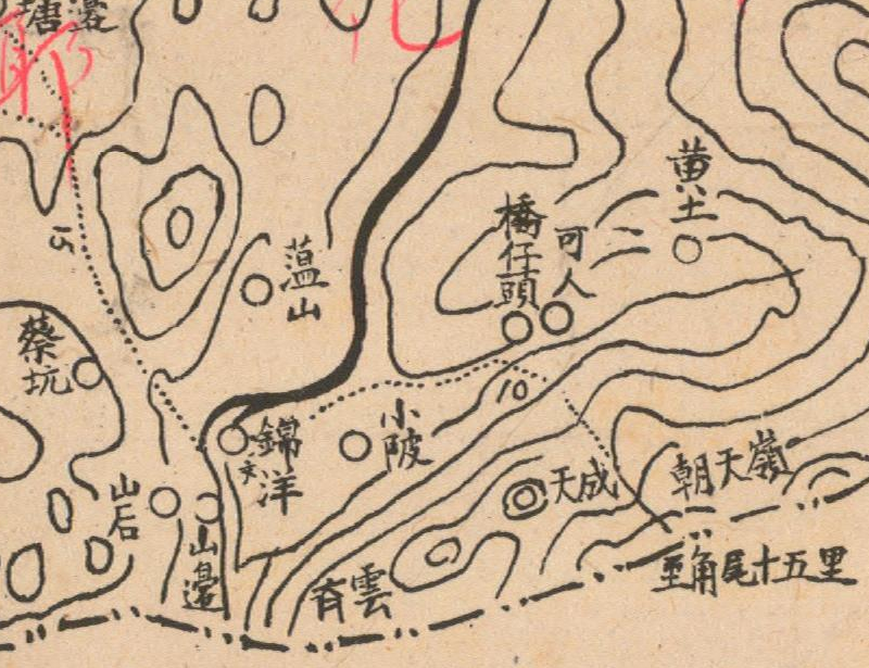 1944年《长泰县全图》插图2