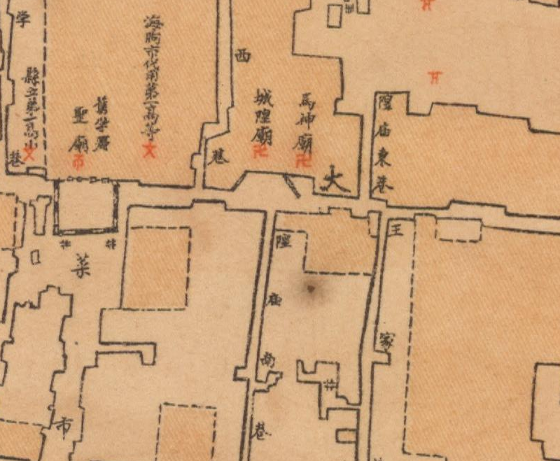 1923年《东海县城厢图》插图2