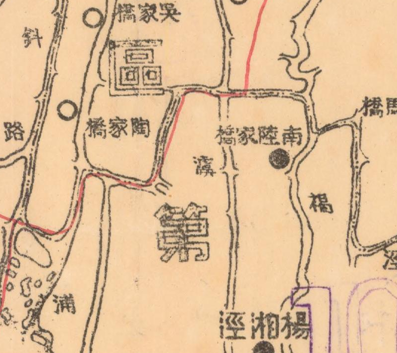 1938年《昆山县全境图》插图3