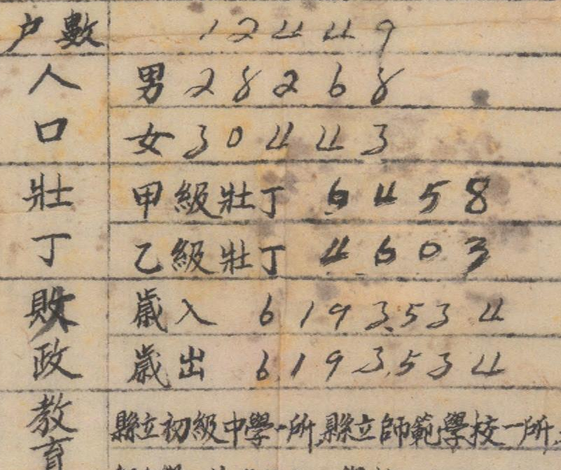 1944年《福建省长泰县图》插图3