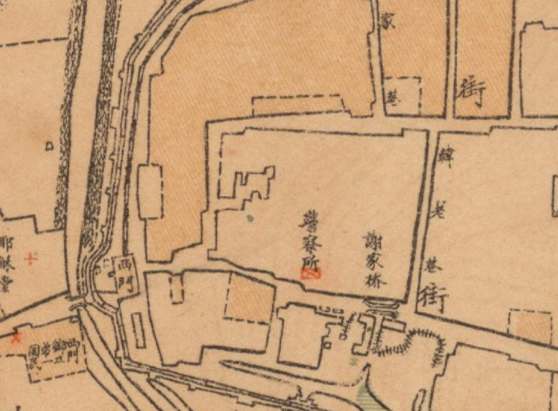 1923年《东海县城厢图》插图3
