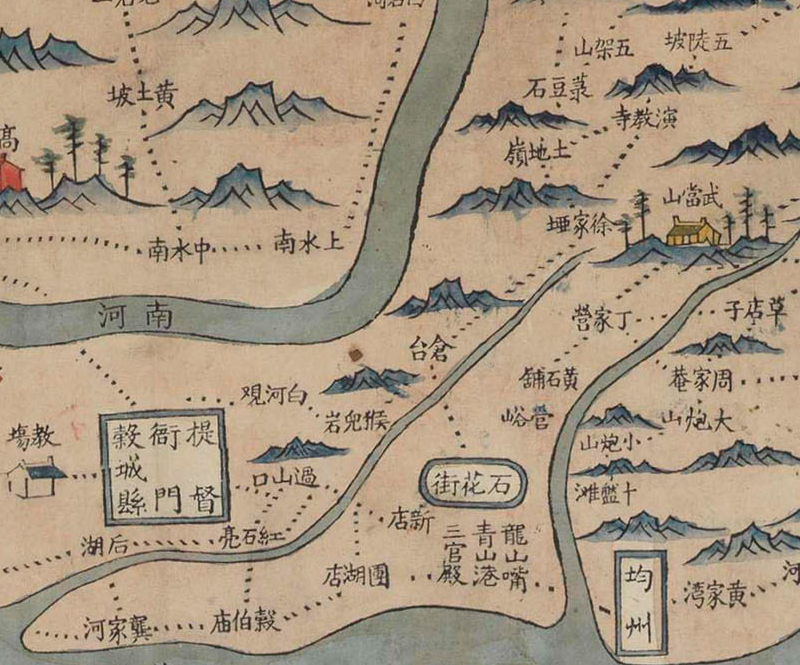 1808–1813年《汉江以南三省边舆图》插图3
