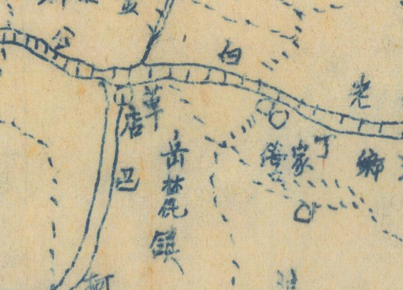 1941年湖北《均县划分乡镇略图》插图1
