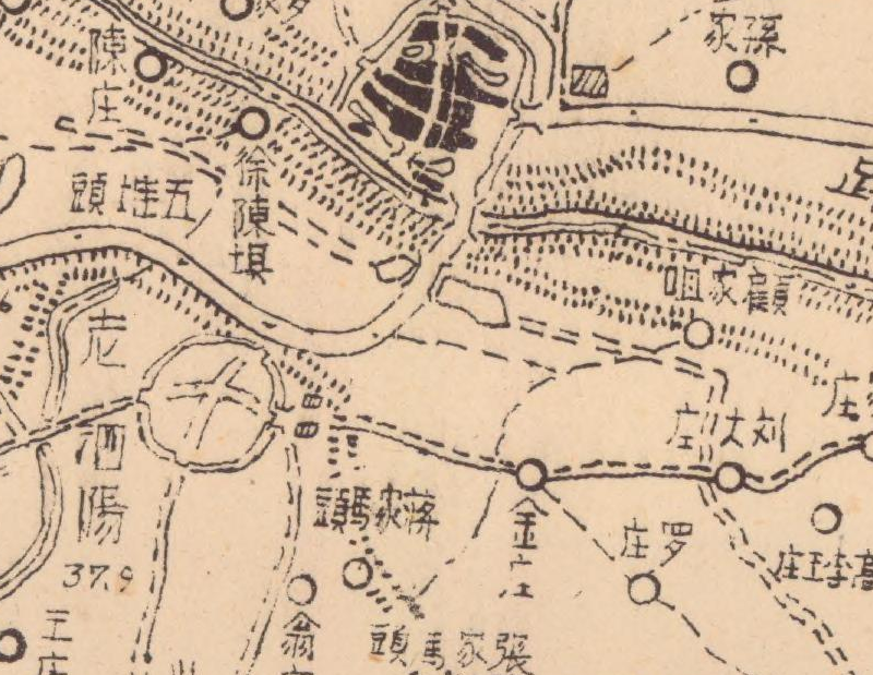 1942年江苏《泗阳县全图》插图1