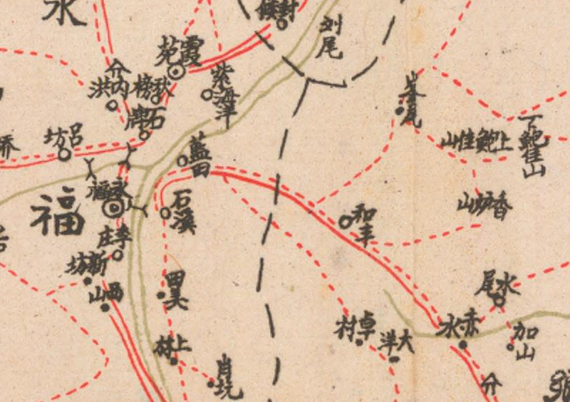 1944年《福建省漳平县全图》插图2
