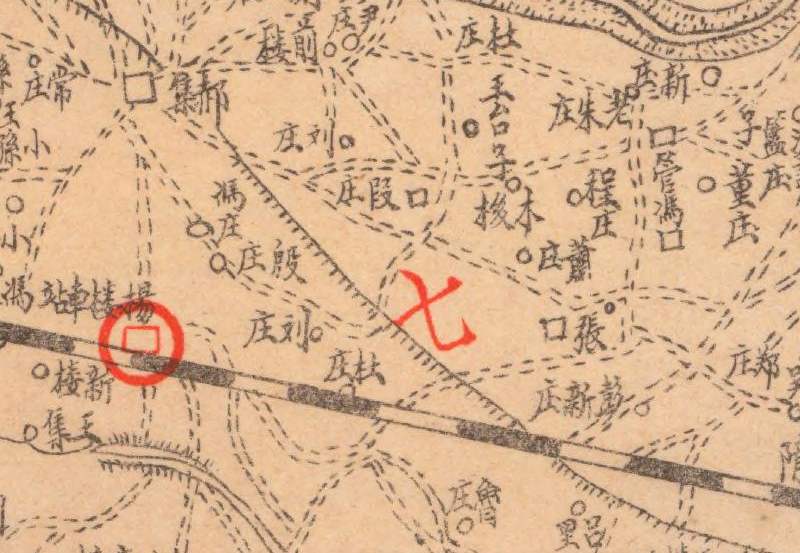 1940年代年安徽《萧县全图》插图2