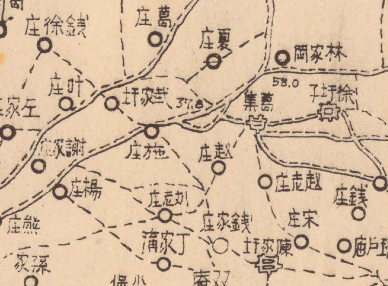 1942年江苏《泗阳县全图》插图2