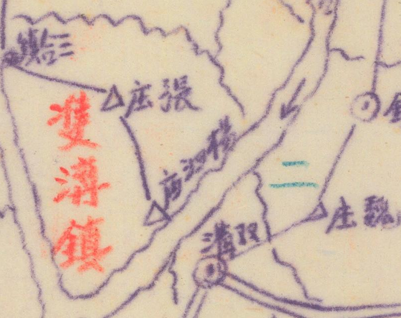 1941年前后《湖北省襄阳县区乡镇略图》插图3