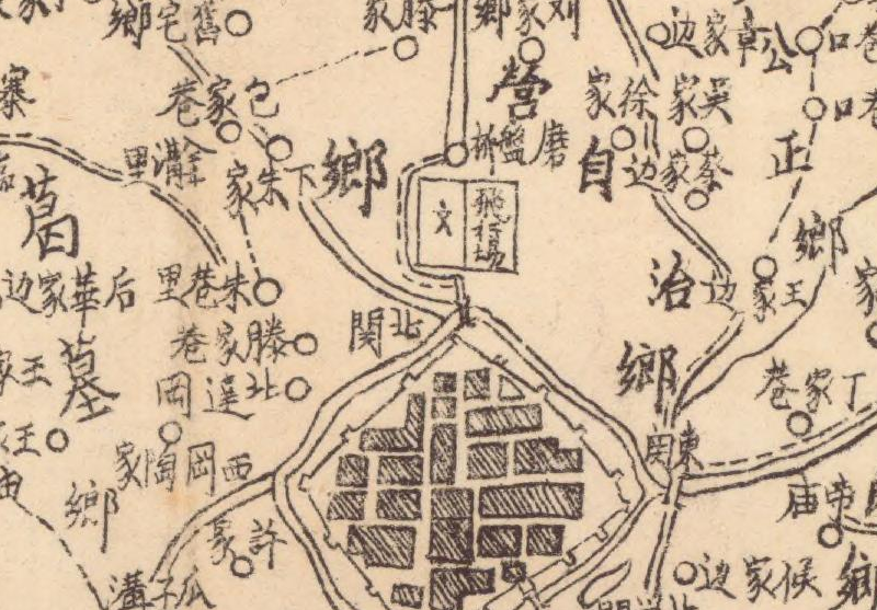 1943年江苏《句容县全境图》插图3