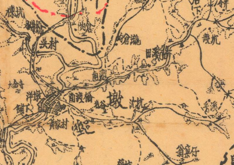 1940年福建《顺昌县全图》插图1