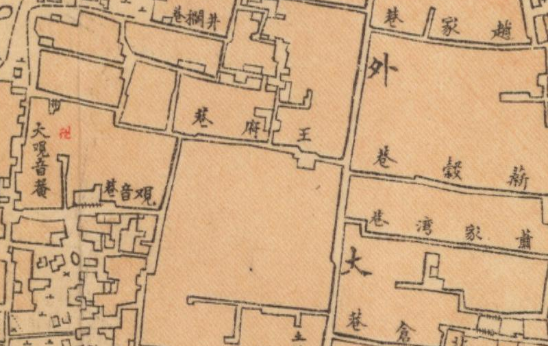 1922年江苏《兴化县城厢图》插图1