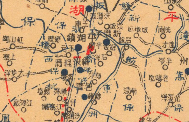 1947年《福建省古田县全图》插图1
