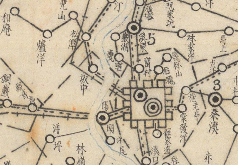 1941年《福建省福安县图》插图1