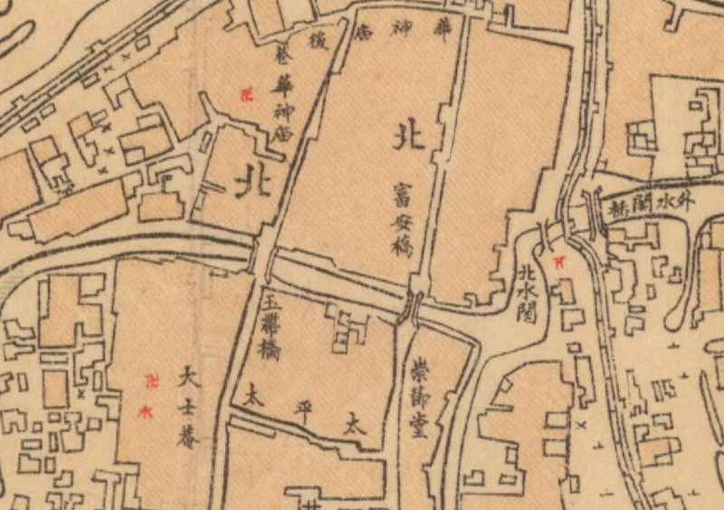 1922年江苏《兴化县城厢图》插图2