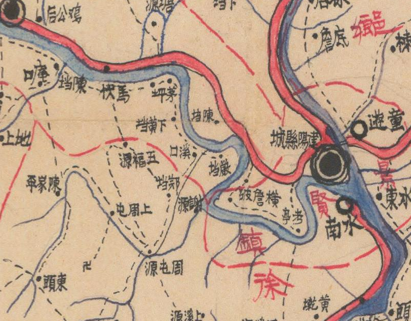 1945年《福建省建阳县图》插图3